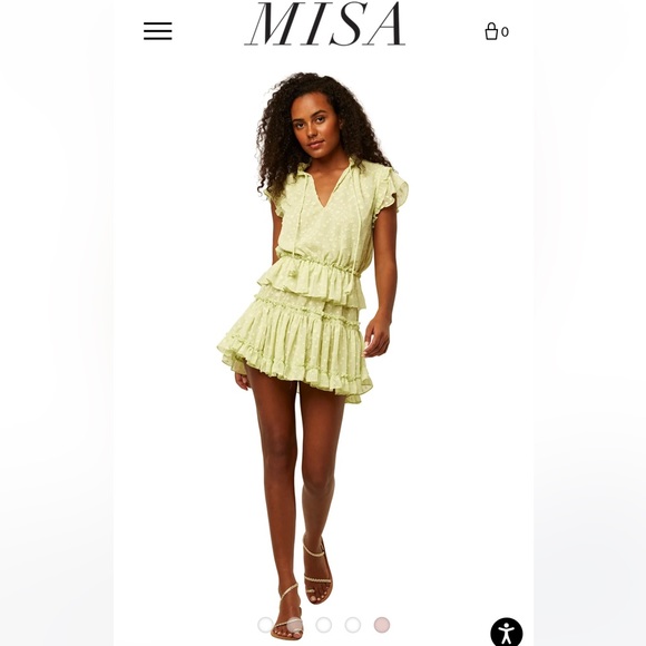 MISA Lilian Dress *Never Worn* Size Medium - Picture 1 of 5